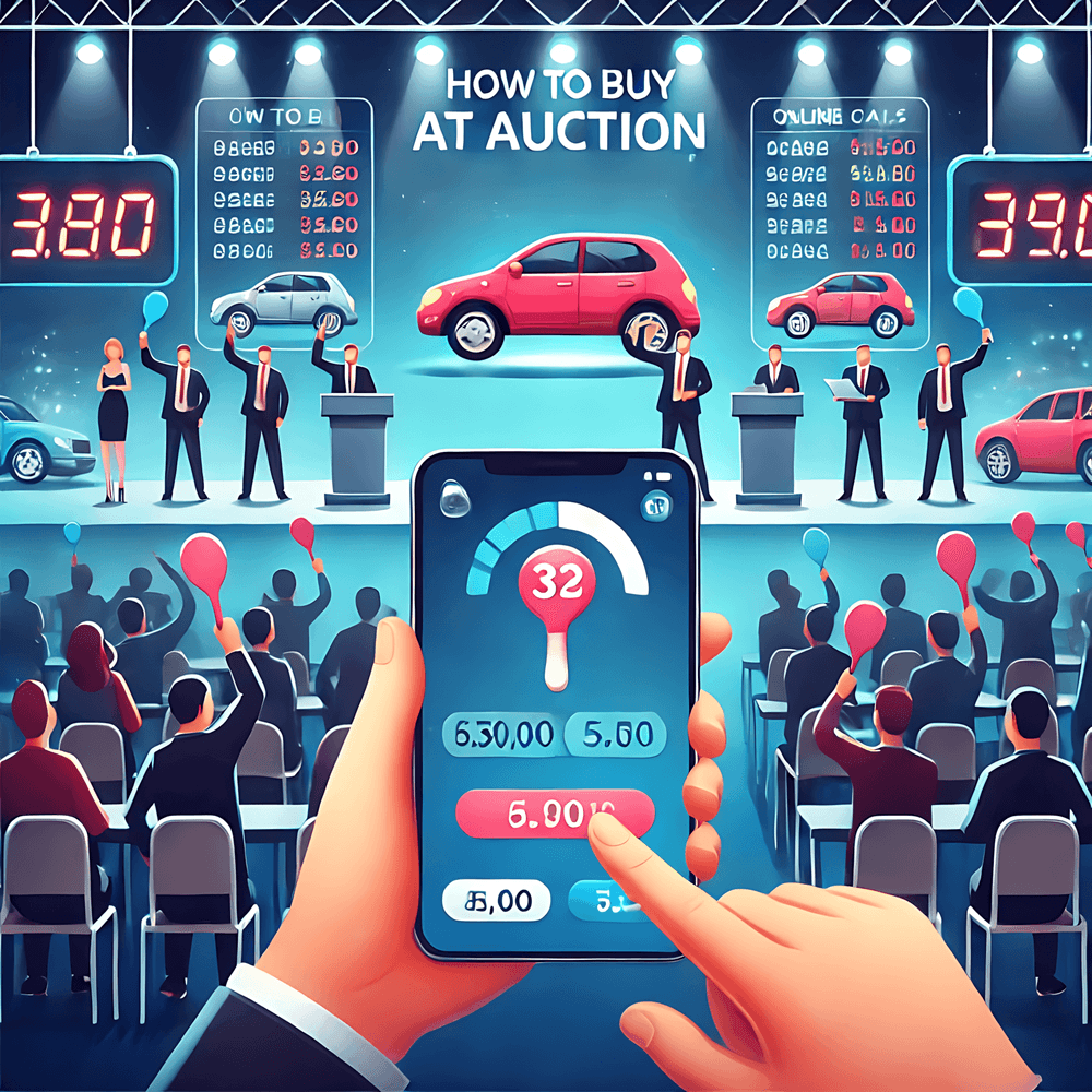 How to buy a car at an auction